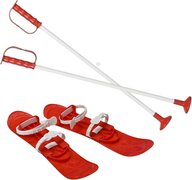 MARMAT Bigfoot ski’s kind 42 cm - Snowblades voor kinderen - Kinderski’s Rood