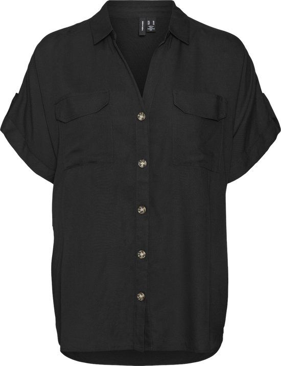 Vero Moda Vmbumpy T-shirt - Black - Women's XL