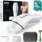 Braun Silk·expert Pro 5 PL5152 épilateur IPL, blanc, avec rasoir Venus, 2 accessoires, capteur Skin Pro 2.0
