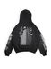 JustDepressed Clothing Sweatshirt 'Borderline - heavy oversized Hoodie 500GSM' zwart