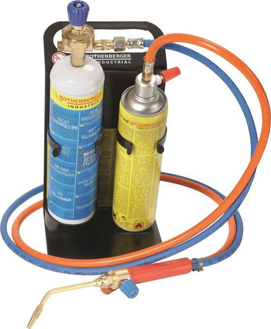 Rothenberger Roxy Kit Plus - Autogeen Lasapparaat - Incl. Gas- en Zuurstoftank