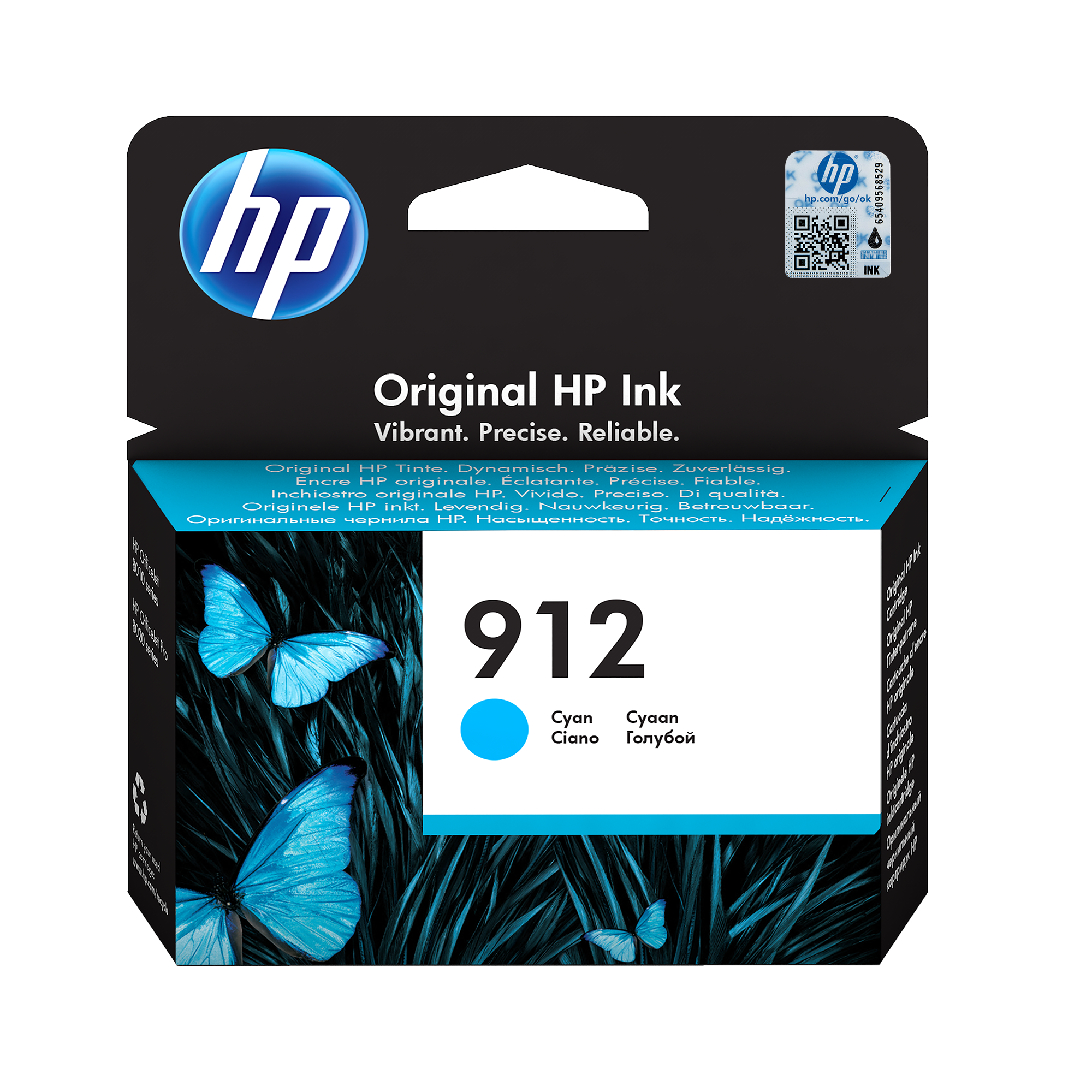 HP 912 single pack / cyaan
