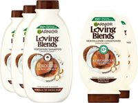Garnier Loving Blends Kokosmelk en Macadamia Shampoo & Conditioner Pakket