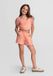 Minoti Kleding Set Meisjes Broderie - Tweedelig Crop Top en Short - Roze - 152