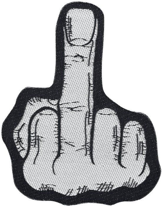 Generic Patches Patch FUCKFINGER (PATCH) Zwart