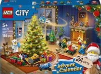 LEGO® City Adventskalender 2025 - Cadeau voor Kinderen - 60475
