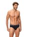 Abanderado Slip homme avec ceinture technique fermée, extra doux, noir, taille 56
