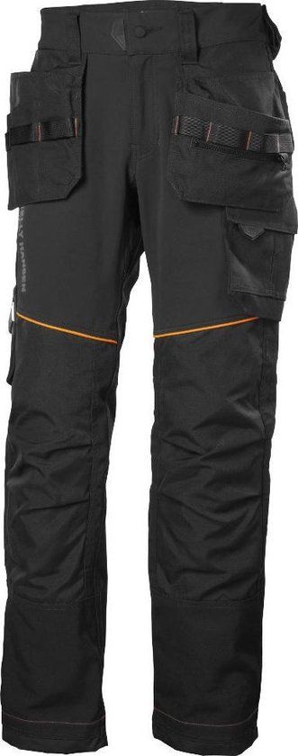 Helly Hansen Chelsea Evolution Werkbroek - Zwart/Oranje - Maat 52