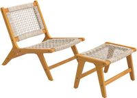 Outsunny Rattan loungestoel set