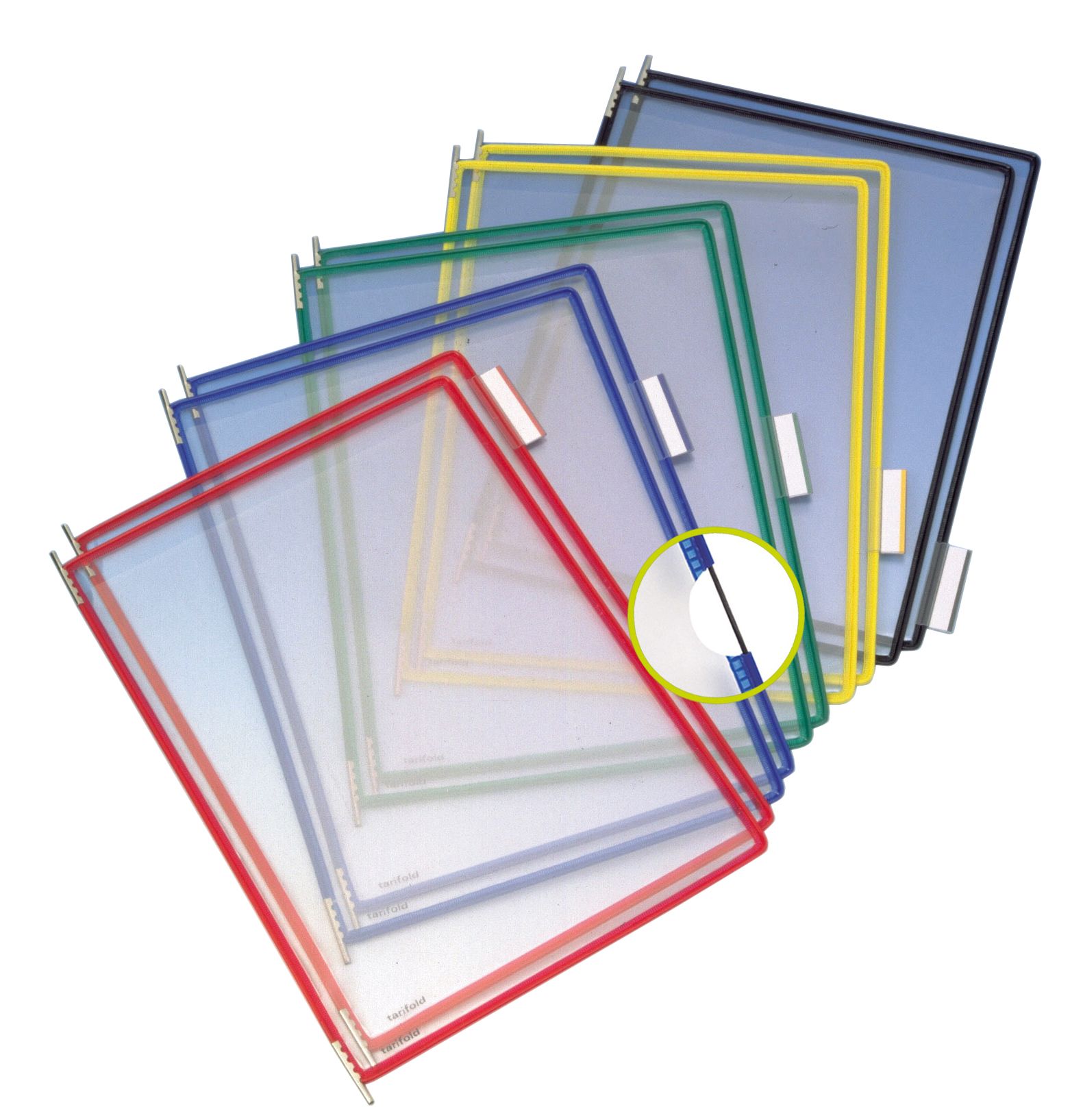 Tarifold 114009 Zichtpanelencarrouselaccessoire - A4 - 10 stuks - Meerkleurig