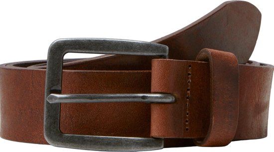 Jack & Jones Jacvictor Leather Belt Noos - Mocha Bisque - 90 cm - Men