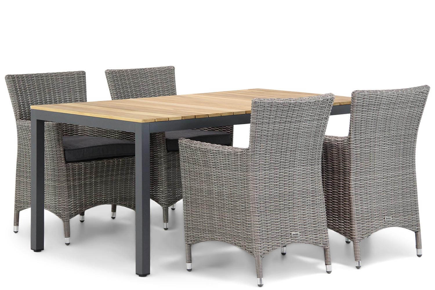 Garden Collections Dublin/Mazzarino 160 cm dining tuinset 5-delig