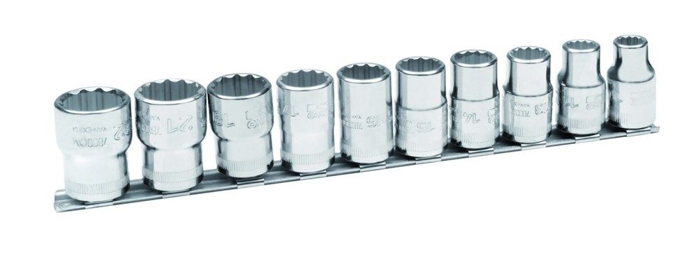 Bahco 1-2 dopsleutelset mm op rail | 7810MB