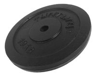 Tunturi Halterschijf - 10 kg - Ø 30 mm - Gietijzer