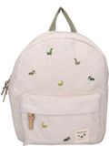 Kidzroom Nostalgia Kinder Rugzak - 7.3L - 31x26x9cm - Dino's - Groen