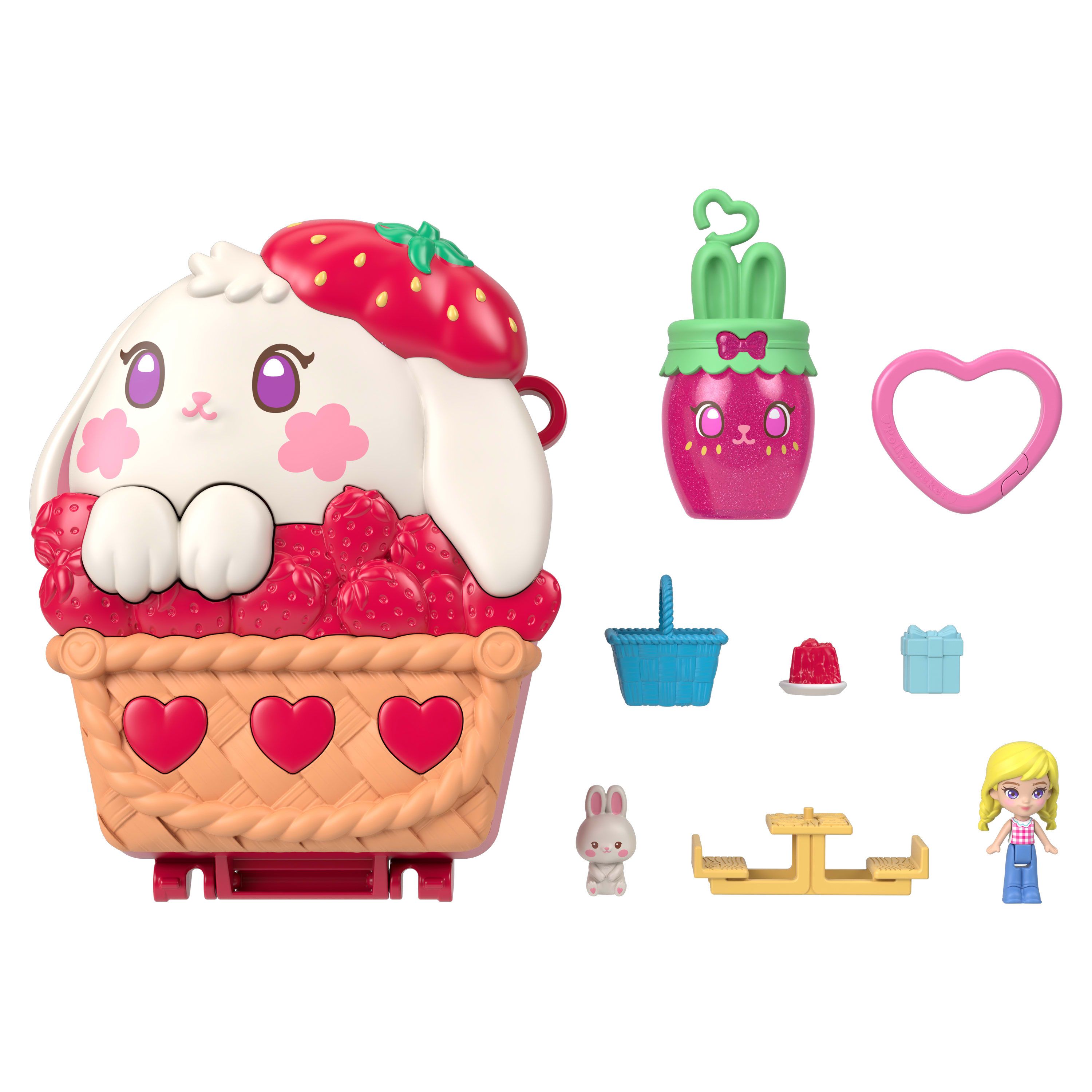Polly Pocket Picknick Konijntje Compacte Speelset