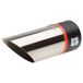 Simoni Racing Uitlaatsierstuk Rond/Schuin RVS - Ø60xL175mm - Montage ->60mm | Aansluiting: > 60 mm