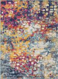Surya Modern Abstract Tapijt AMAYA Meerkleurig/geel 160x215 cm