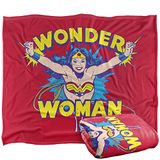 WONDER WOMAN Silky Touch Super Zachte Sprei Deken 152 x 127 cm