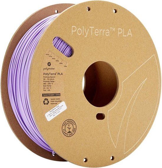 POLYMAKER PolyTerra PLA Lavender Purple - 6938936708520