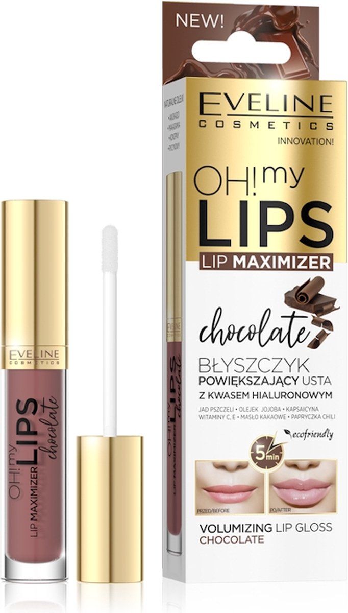 Eveline Cosmetics Oh! My Lips Lip Maximizer Chocolate - 5903416027393
