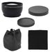 Telelens 49 mm - 2x Vergroting - Optisch Glas - Geschikt Voor Cameralenzen - Inclusief Opbergtas - Scherptediepte Effect - Camera Lens