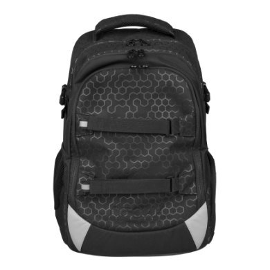 neoxx UNDERCOVER Active School rugzak Verloren in Black