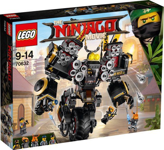 LEGO Ninjago Aarschokmecha 70632 - Groen - Jongen - 3-4 jaar, 4-6 jaar