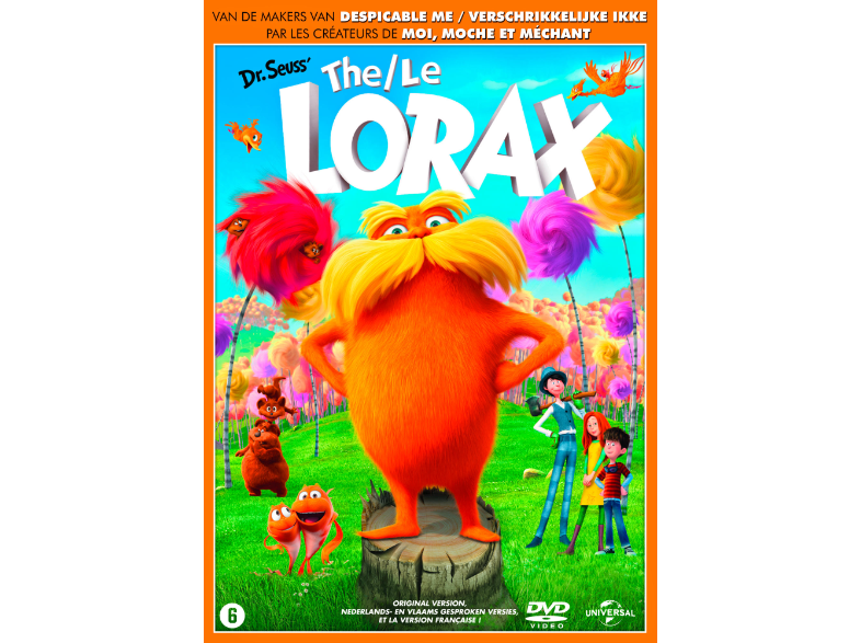 Chris Renaud, Kyle Balda The Lorax dvd