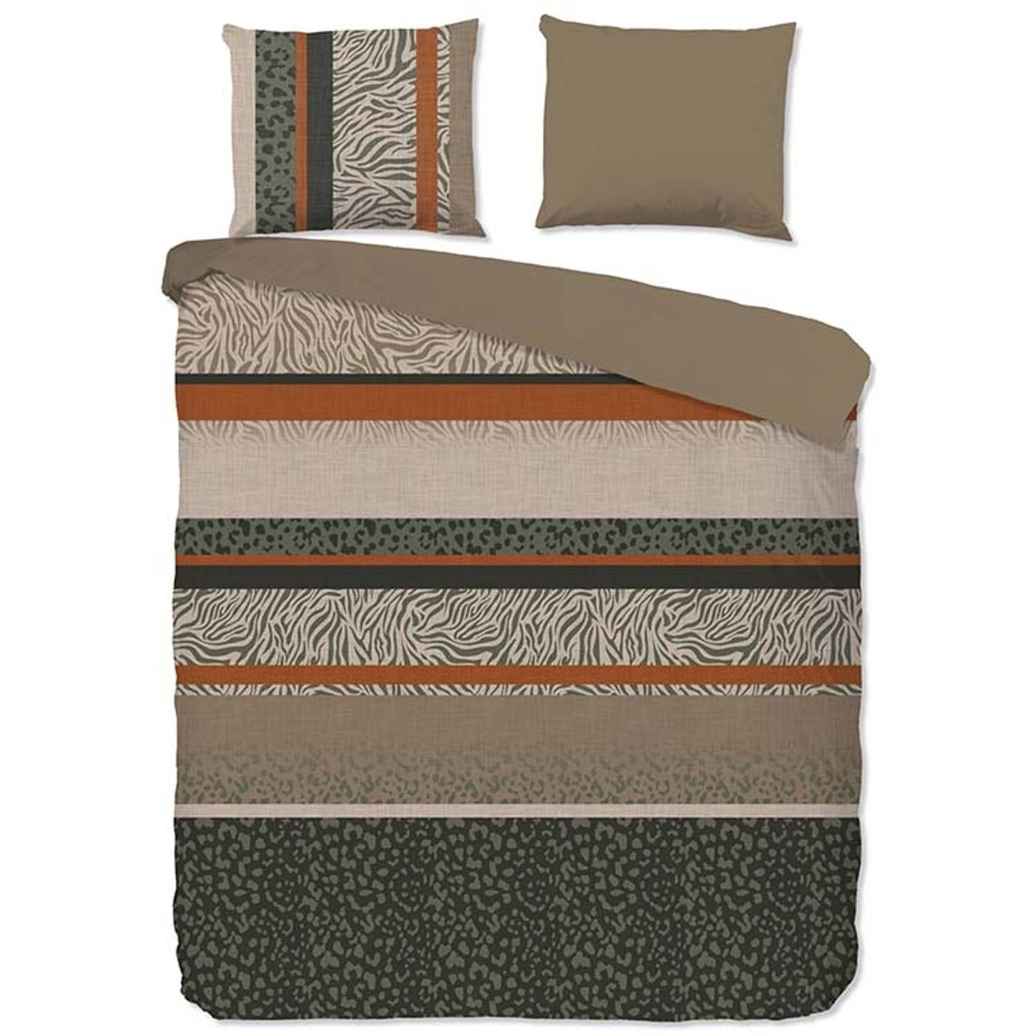 Good Morning dekbedovertrek chimene 2-persoons (200 x 200/220 cm) - Katoen - Multi