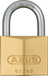 ABUS 65/40 Hangslot - 40mm - Messing - Geelkoper - Key Lock - 1 Stuk