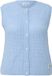 s.Oliver - Gilet en maille pour femme - Mélange alpaga - Bleu clair - XXL