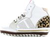 Shoesme Hoge witte babysneaker Maat 22