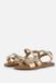 Muyters Sandalen goud Leer - Maat 38