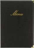 Securit Classic Menuhouder Zwart 34,4x24,5