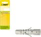 pgb-Europe SMART | Nylon plug met boord Ø 8x40 grijs | 12 st
