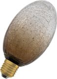 Osram DECOR LED LAMP IN CRACKED GLASS LONG BROWN