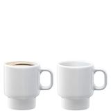 L.S.A. Espressokop, Porselein, Wit, 70 ml