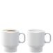 L.S.A. Espressokop, Porselein, Wit, 70 ml