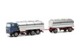 Herpa Basic vrachtwagen model MAN F8 Milchtank-Hängerzug, schaal 1:87, voor diorama, modelbouw, instapmodel, Made in Germany, kunststof