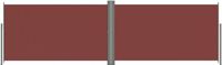 vidaXL Windscherm uittrekbaar 180x600 cm bruin