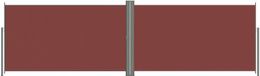 vidaXL Windscherm uittrekbaar 180x600 cm bruin