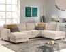 Mobilier Jake Hoekbank 7 zitplaatsen Blauw