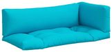 vidaXL Palletkussens 3 st oxford stof turquoise