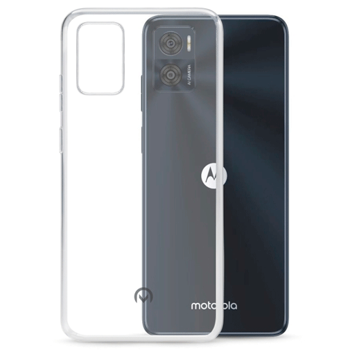 Mobilize TPU Back Cover Transparant Motorola Moto E22/E22i