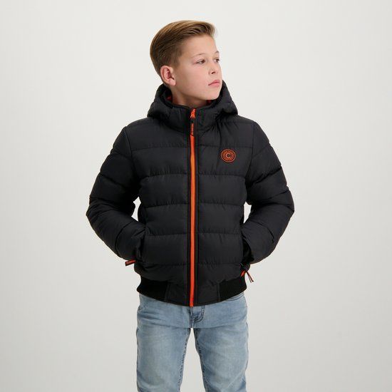 Cars Jeans Jas nathan jr. - Jongens - Zwart - Maat 128