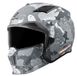 Bogotto Radic Camo helm, mat blanc/gris, taille S (55/56)