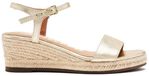 Gioseppo Yalaha Esparto Sleehak Sandalen Platina EU 37 Vrouw