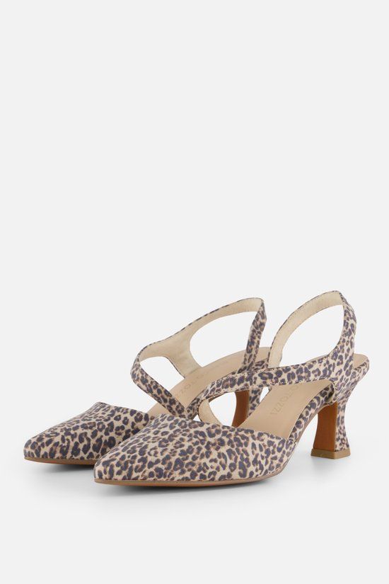Marco Tozzi Haksandalen leopard Synthetisch - Maat 38