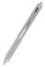Online Multipen 4-in-1 balpen & potlood, multifunctionele pen, metaal, vier vullingen, 3 balpenvullingen in blauw, zwart en rood, vulpotloodvulling, incl. gum, kleur zilver
